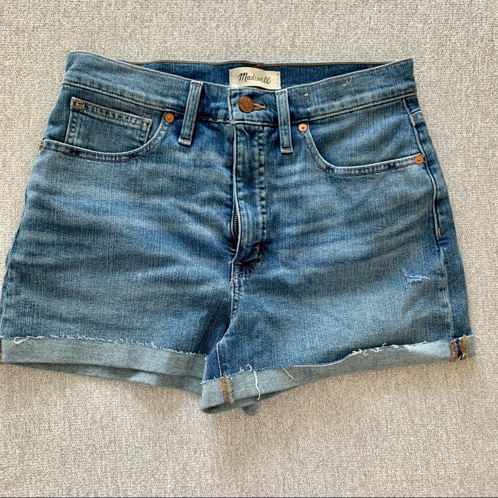 Madewell High-Rise Denim Shorts